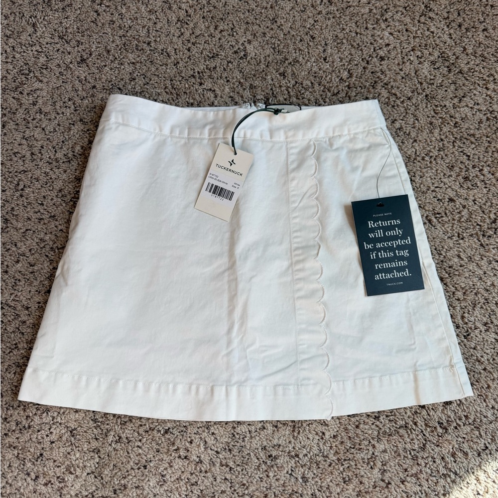 Tuckernuck White Mini Skirt
